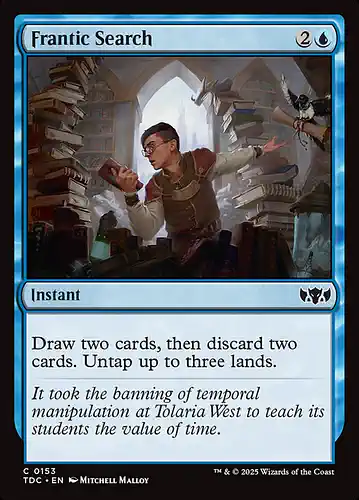 Frantic Search - tdc Spoiler