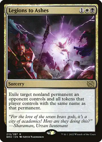 Legions to Ashes - bro Spoiler