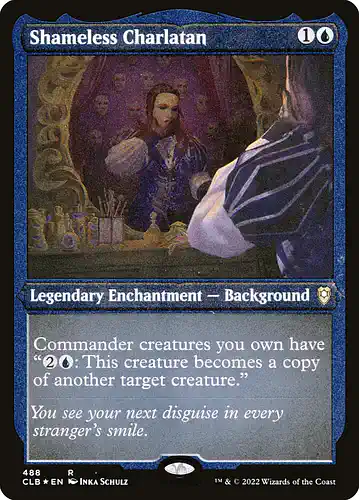 Shameless Charlatan - clb Spoiler