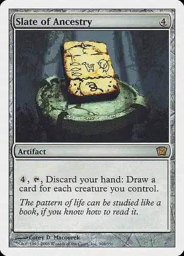 Slate of Ancestry - 9ed Spoiler