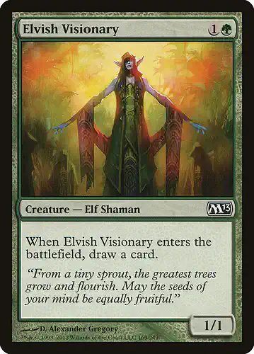 Elvish Visionary - m13 Spoiler