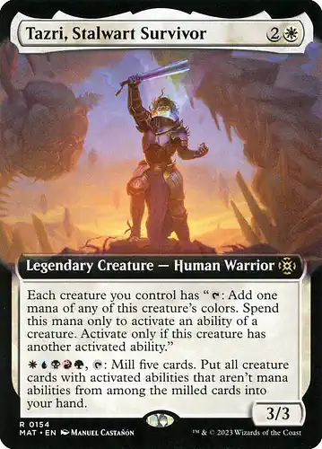 Tazri, Stalwart Survivor - mat Spoiler