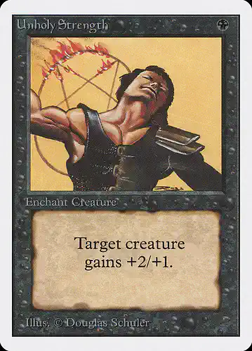Unholy Strength - 2ed Spoiler