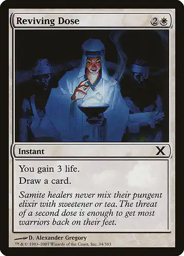 Reviving Dose - 10e Spoiler