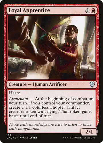 Loyal Apprentice - onc Spoiler