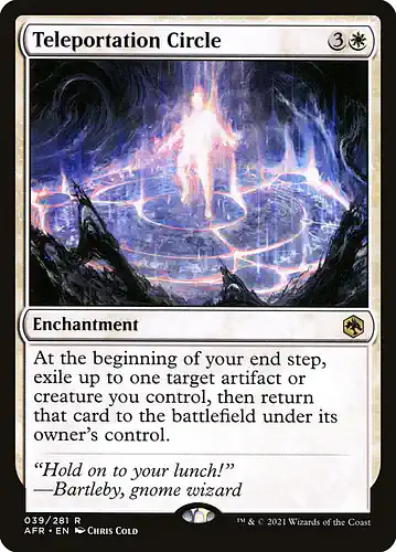 Teleportation Circle - afr Spoiler