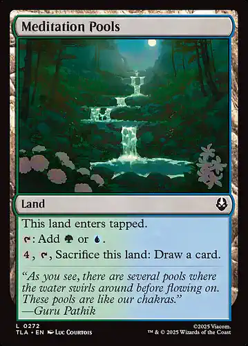 Meditation Pools - tla Spoiler