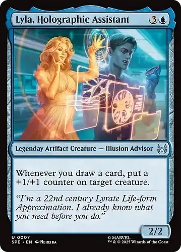Lyla, Holographic Assistant - spe Spoiler