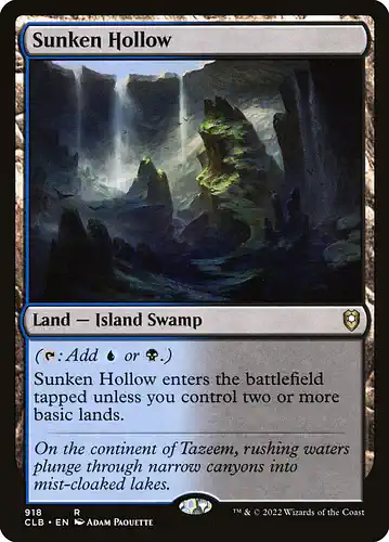 Sunken Hollow - clb Spoiler