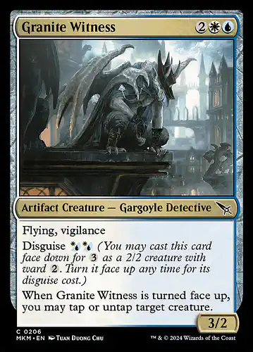 Granite Witness - mkm Spoiler