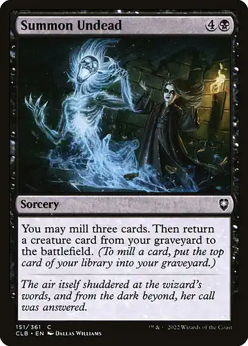 Summon Undead - clb Spoiler