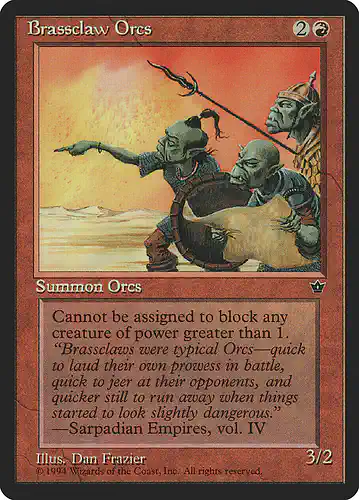 Brassclaw Orcs - fem Spoiler