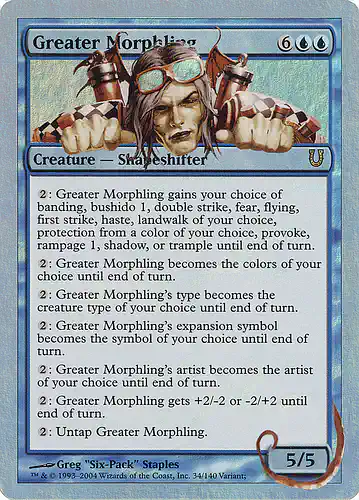 Greater Morphling - unh Spoiler