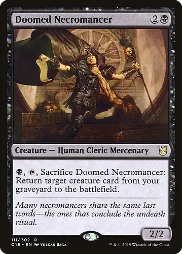 Doomed Necromancer - c19 Spoiler