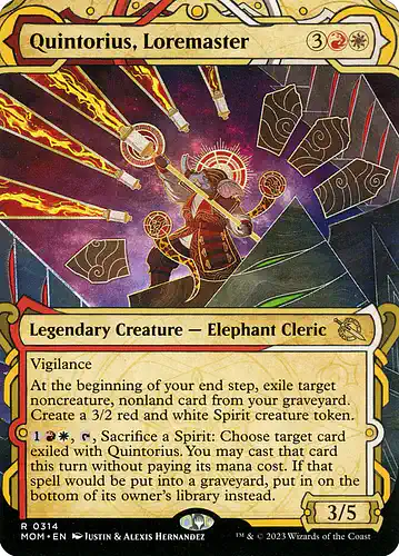 Quintorius, Loremaster - mom Spoiler