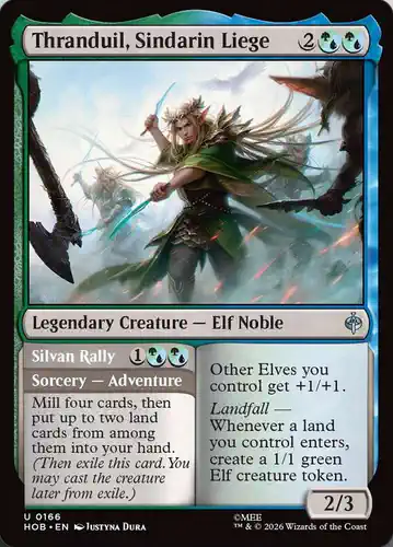 Thranduil, Sindarin Liege - hob Spoiler