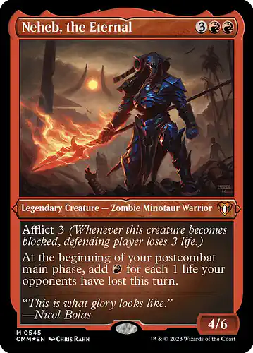 Neheb, the Eternal - cmm Spoiler