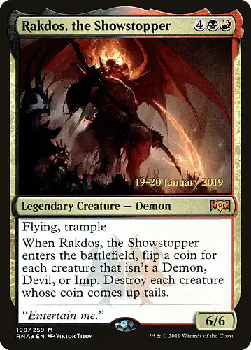 Rakdos, the Showstopper - rna Spoiler