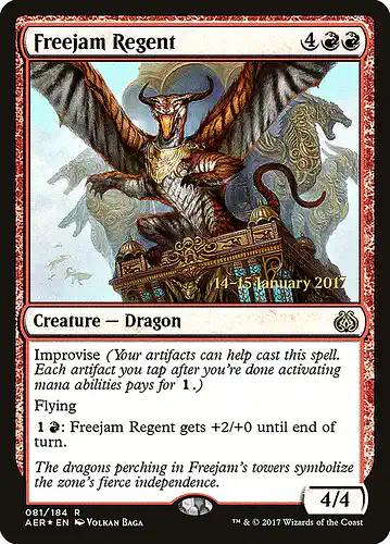 Freejam Regent - aer Spoiler