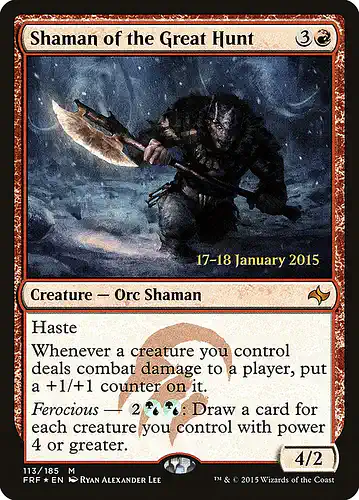 Shaman of the Great Hunt - frf Spoiler