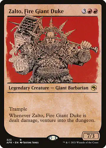 Zalto, Fire Giant Duke - afr Spoiler
