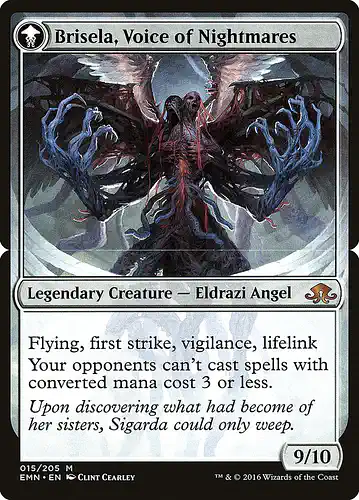 Brisela, Voice of Nightmares - emn Spoiler