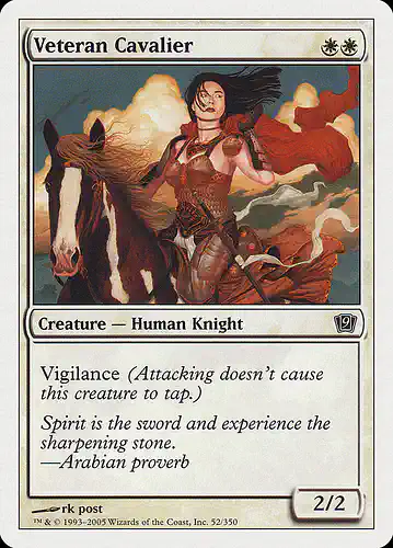 Veteran Cavalier - 9ed Spoiler