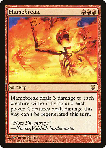 Flamebreak - dst Spoiler