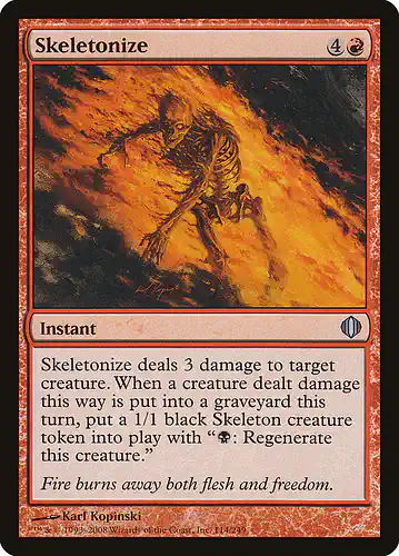 Skeletonize - ala Spoiler