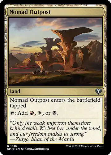 Nomad Outpost - cmm Spoiler