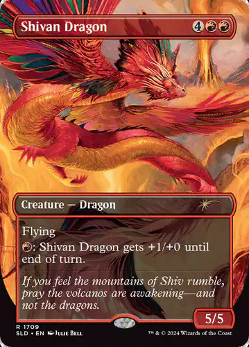 Shivan Dragon - sld Spoiler