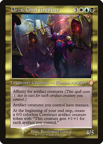 Urza, Chief Artificer - brc Spoiler