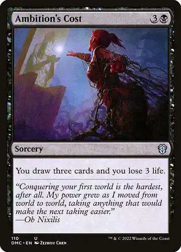 Ambition's Cost - dmc Spoiler