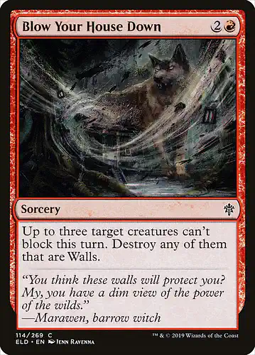 Blow Your House Down - eld Spoiler