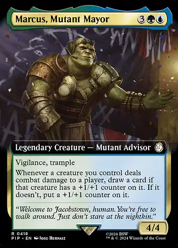 Marcus, Mutant Mayor - pip Spoiler