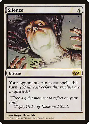 Silence - m11 Spoiler