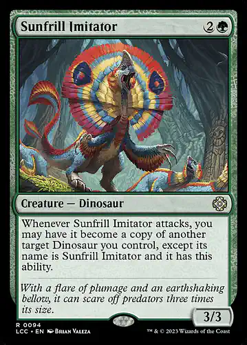 Sunfrill Imitator - lcc Spoiler