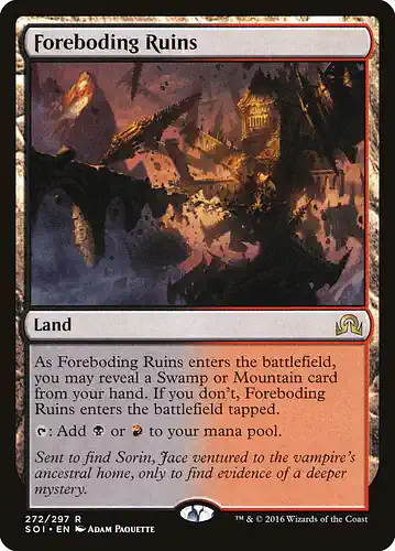 Foreboding Ruins - soi Spoiler