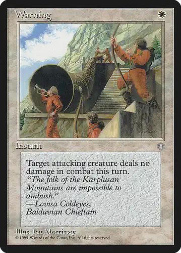 Warning - ice Spoiler