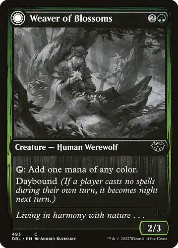 Weaver of Blossoms - dbl Spoiler