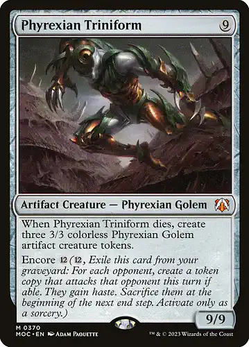 Phyrexian Triniform - moc Spoiler