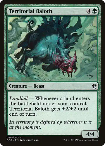 Territorial Baloth - ddp Spoiler