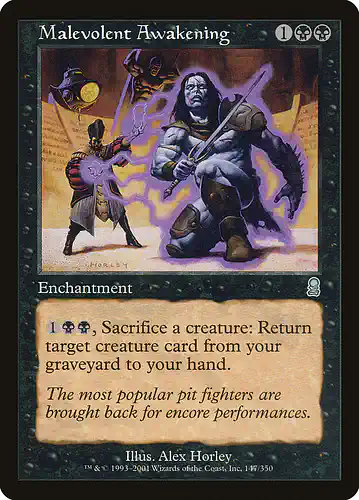 Malevolent Awakening - ody Spoiler