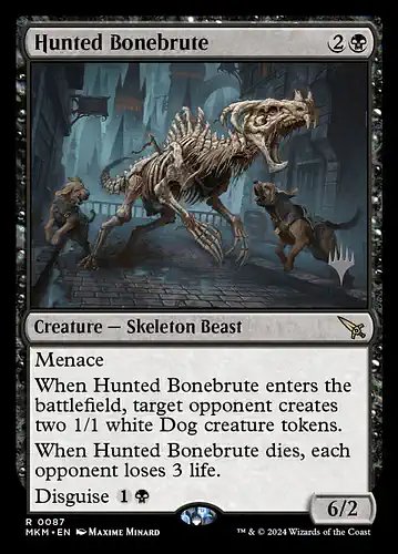 Hunted Bonebrute - mkm Spoiler