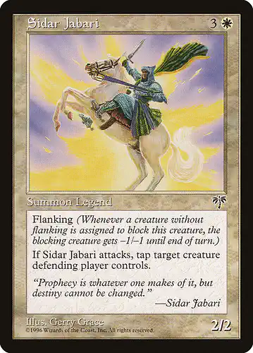 Sidar Jabari - mir Spoiler