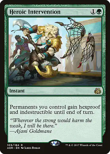 Heroic Intervention - aer Spoiler