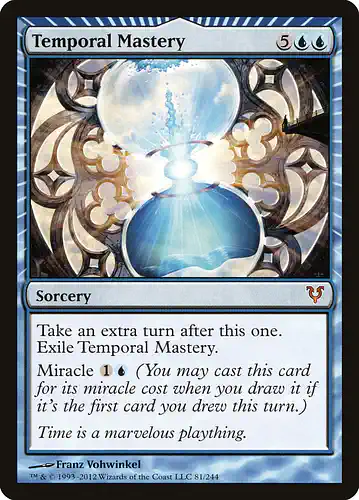 Temporal Mastery - avr Spoiler