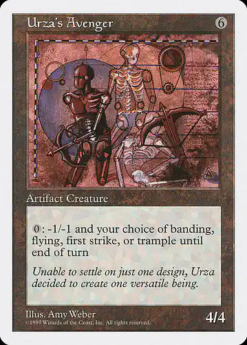 Urza's Avenger - 5ed Spoiler