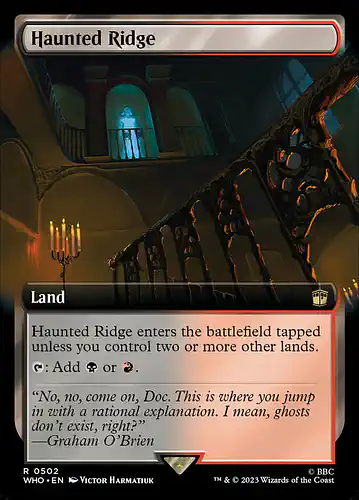 Haunted Ridge - who Spoiler