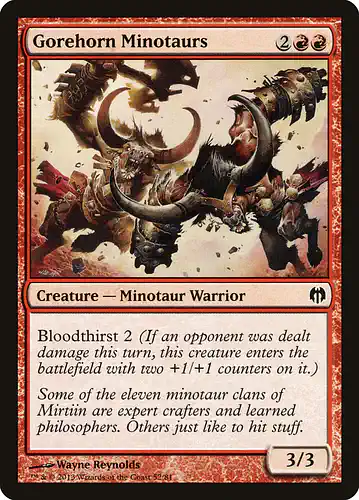 Gorehorn Minotaurs - ddl Spoiler